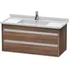 Image de Ketho Meuble Sous-lavabo Suspendu 6645, 2 Tiroirs, - Duravit
