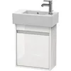 Image de Duravit - Ketho Meuble Sous-lavabo Suspendu 6629, 1 Porte En Bois,