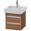Image de Duravit - Ketho Meuble Sous-lavabo Suspendu 6635, 2 Tiroirs, 450mm,