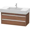 Image de Duravit Ketho bâti-support lavabo suspendu, 1000x480x455 mm, 2 tiroirs, pour lavabos Vero 032910, KT664107979