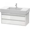 Image de Duravit - Ketho Meuble Sous-lavabo Suspendu 6641, 2 Tiroirs,