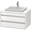 Image de Duravit - Ketho Meuble Sous-lavabo Suspendu 6754, 2 Tiroirs, 800mm,
