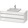 Image de Ketho Meuble Sous-lavabo Suspendu 6756, 2 Tiroirs, - Duravit