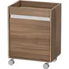 Image de Caisson à roulettes Duravit Ketho, 500x670x360 mm, 1 porte, charnières à gauche, KT2530L7979