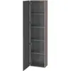 Image de Duravit L-Cube armoire haute, 1 porte charnière à gauche, 400x243x1760mm, LC1170L4343