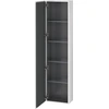 Image de Duravit L-Cube armoire haute, 1 porte charnière à gauche, 400x243x1760mm, LC1170L7171