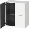 Image de Duravit L-Cube armoires mi-hautes, 2 portes, 700x363x800mm, LC117701818