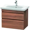Image de Duravit - Durastyle Meuble Sous-lavabo Suspendu 6481, 2 Tiroirs,