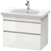 Image de Duravit - Durastyle Meuble Sous-lavabo Suspendu 6481, 2 Tiroirs,