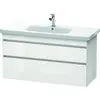Image de Duravit DuraStyle meuble sous-lavabo suspendu 6495, 2 tiroirs, 1130mm, pour DuraStyle, DS649502222
