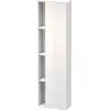 Image de Duravit DuraStyle Armoire haute 1248, 1 porte battante, charnières à droite, hauteur : 1800mm, profondeur : 240mm, DS1248R2222