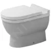 Image de Duravit - Starck 3 - Wc À Poser, Évacuation Horizontale, Avec Hygieneglaze, Blanc Alpin 0124092000
