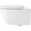 Image de Duravit - Wc Suspendu Happy D.2, Chasse D'Eau Basse, Sans Bord,