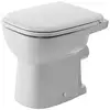 Image de Duravit - D-code Wc Sur Pied Compact, Chasse D'Eau Plate,