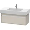 Image de Duravit Ketho bâti-support lavabo suspendu, 1000x410x455 mm, 1 tiroir, pour lavabos Vero 032910, KT669109191