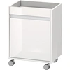 Image de Caisson à roulettes Duravit Ketho, 500x670x360 mm, 1 porte, charnières à gauche, KT2530L9191