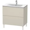 Image de Duravit - Meuble Sous-lavabo L-cube Vertical, Largeur 820mm,
