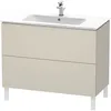 Image de Duravit - Meuble Sous-lavabo L-cube Vertical, Largeur 1020mm,