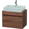Image de Duravit DuraStyle meuble sous-lavabo pour console compacte, 1 tiroir, 700mm, DS530107979