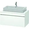 Image de Duravit DuraStyle meuble sous-lavabo pour console, 1 tiroir, 1000mm, DS531401818