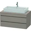 Image de Duravit DuraStyle meuble sous-lavabo pour console, 2 tiroirs, 1000mm, DS531904343