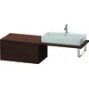 Image de Duravit L-Cube Meuble bas pour console, 2 tiroirs, 820x400x547mm, LC583906969