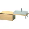 Image de Duravit L-Cube Meuble bas pour console, 2 tiroirs, 820x400x547mm, LC583907171