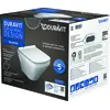 Image de Pack WC suspendu Duravit DuraStyle - cuvette Rimless Compact + abattant frein de chute