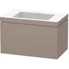 Image de Duravit - L-cube Meuble Vasque C-bonded Avec Socle, Suspendue Au