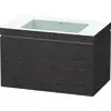 Image de Duravit L-Cube c-bonded Ensemble suspendu, 1 tiroir, sans trop-plein, sans trou pour robinetterie, 800x500x480mm, LC6917N7272