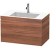 Image de Duravit - L-cube Meuble Lavabo C-coller Avec Socle, Suspendu Au