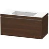 Image de L-cube Meuble Lave-mains C-bonded Avec Base Murale, - Duravit