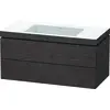 Image de Duravit L-Cube c-bonded Ensemble suspendu, 2 tiroirs, sans trop-plein, sans trou pour robinetterie, 1000x500x480mm, LC6928N7272