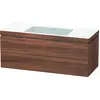 Image de Duravit L-Cube c-bonded Ensemble suspendu, 2 tiroirs, sans trop-plein, sans trou pour robinetterie, 1200x500x480mm, LC6929N7979