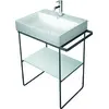 Image de Duravit DuraSquare console en métal 66,5x45,1cm, pour lavabo 235360, sur pied, 0031011000