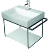Image de Duravit DuraSquare console en métal 66,5x45,1cm, pour lavabo 235360, montage mural, 0031024600