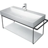 Image de Duravit DuraSquare console en métal 106,5x45,1cm, pour lavabo 235310, montage mural, 0031044600