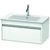 Image de Duravit Ketho bâti-support lavabo suspendu, 800x410x475 mm, 1 tiroir, pour ME by Starck 233683, KT641901818