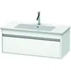 Image de Duravit Ketho bâti-support lavabo suspendu, 1000x410x475 mm, 1 tiroir, pour ME by Starck 233610, KT642001818