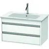 Image de Duravit Ketho bâti-support lavabo suspendu, 800x480x475 mm, 2 tiroirs, pour ME by Starck 233683, KT642901818
