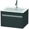 Image de Duravit Ketho bâti-support lavabo suspendu, 600x410x475 mm, 1 tiroir, pour ME by Starck 233663, KT641804949