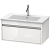 Image de Duravit Ketho bâti-support lavabo suspendu, 800x410x475 mm, 1 tiroir, pour ME by Starck 233683, KT641909191