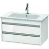 Image de Duravit Ketho bâti-support lavabo suspendu, 800x480x475 mm, 2 tiroirs, pour ME by Starck 233683, KT642902222