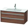 Image de Duravit Ketho bâti-support lavabo suspendu, 1000x480x475 mm, 2 tiroirs, pour ME by Starck 233610, KT643007979