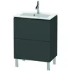 Image de Duravit - L-cube Meuble Sous-lavabo Vertical Compact, 2 Tiroirs,
