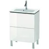 Image de Duravit - L-cube Meuble Sous-lavabo Vertical Compact, 2 Tiroirs,