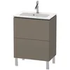 Image de Duravit - L-cube Meuble Sous-lavabo Vertical Compact, 2 Tiroirs,