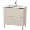 Image de Duravit - L-cube Meuble Sous-lavabo Vertical Compact, 2 Tiroirs,