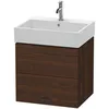Image de Duravit - Meuble Sous-lavabo L-cube, Suspendu, 2 Tiroirs, 58,4 X
