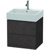 Image de Duravit - Meuble Sous-lavabo L-cube, Suspendu, 2 Tiroirs, 58,4 X